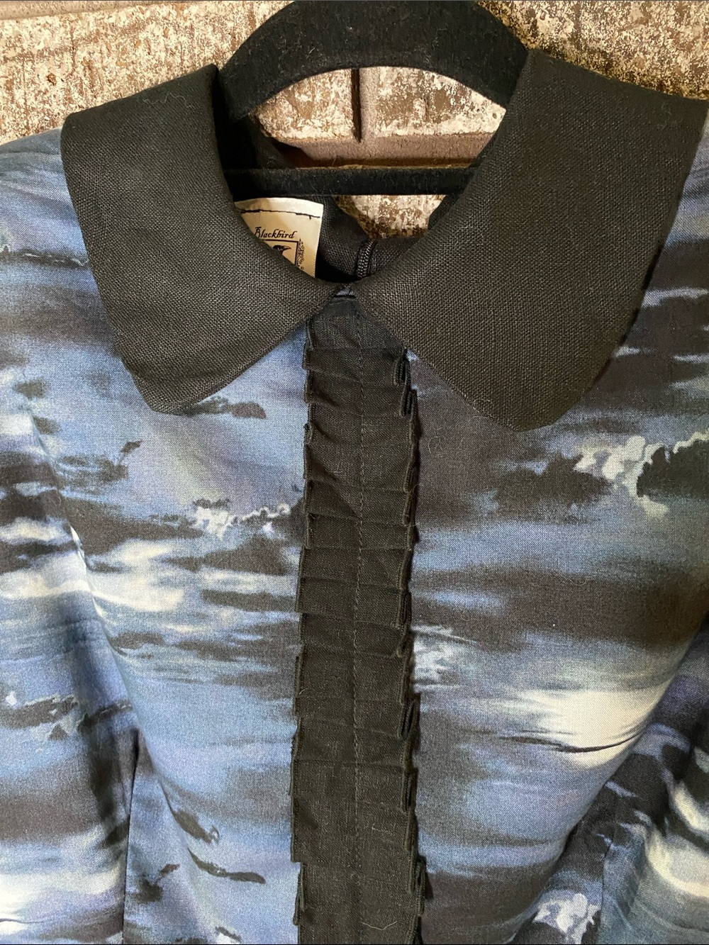 Blackbird Studios Slow Fashion in Celestial Print. Made in Hamilton Ontario. - Picture 7 of 12